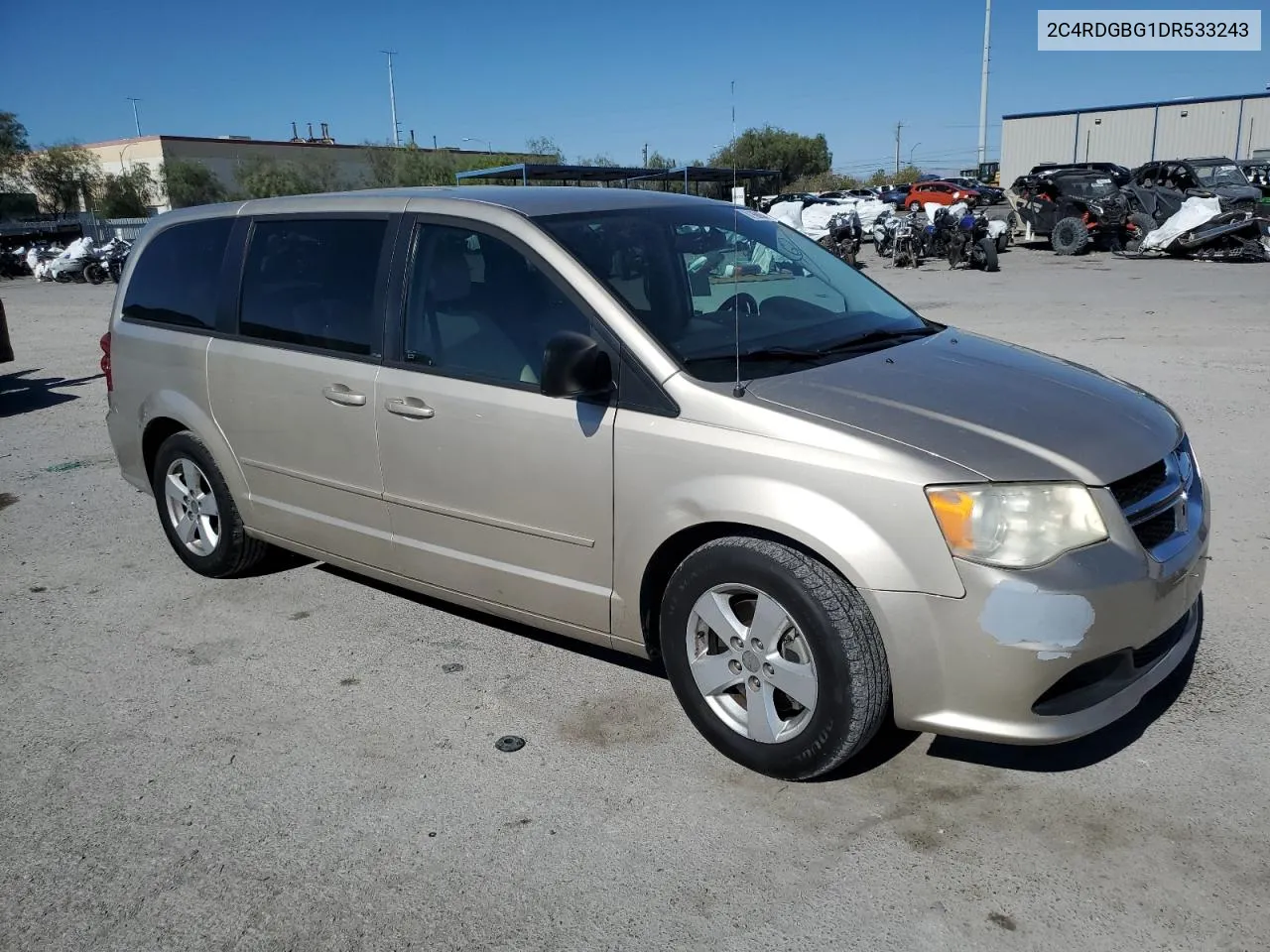 2C4RDGBG1DR533243 2013 Dodge Grand Caravan Se