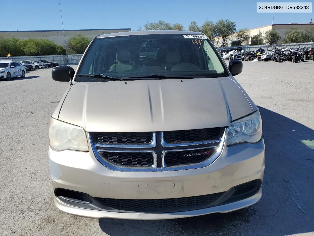 2C4RDGBG1DR533243 2013 Dodge Grand Caravan Se