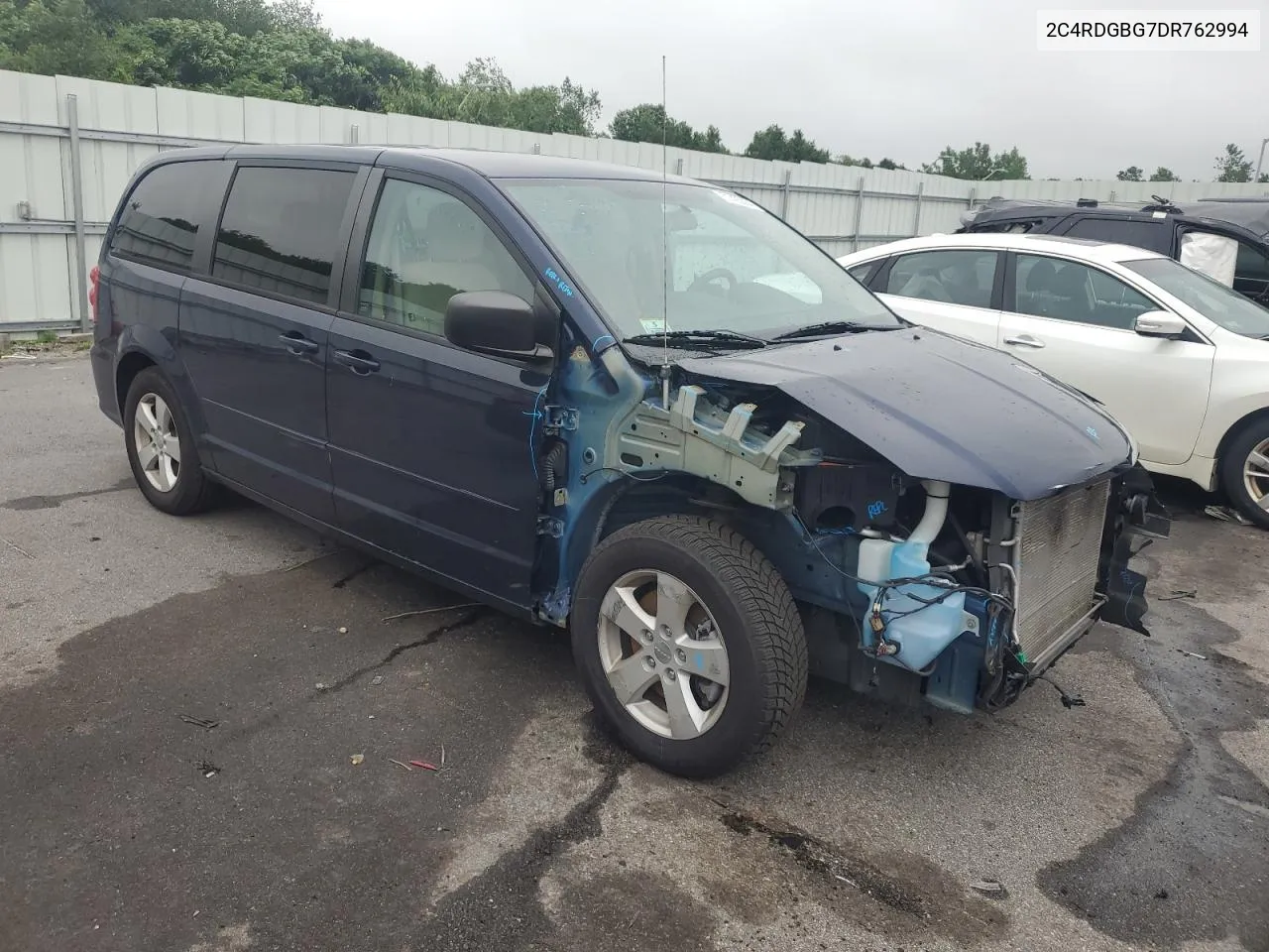 2013 Dodge Grand Caravan Se VIN: 2C4RDGBG7DR762994 Lot: 61425084