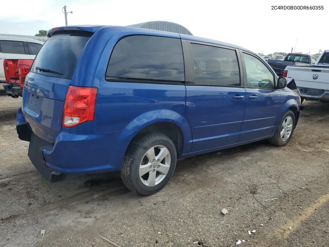 2013 Dodge Grand Caravan Se VIN: 2C4RDGBG0DR660355 Lot: 65388874