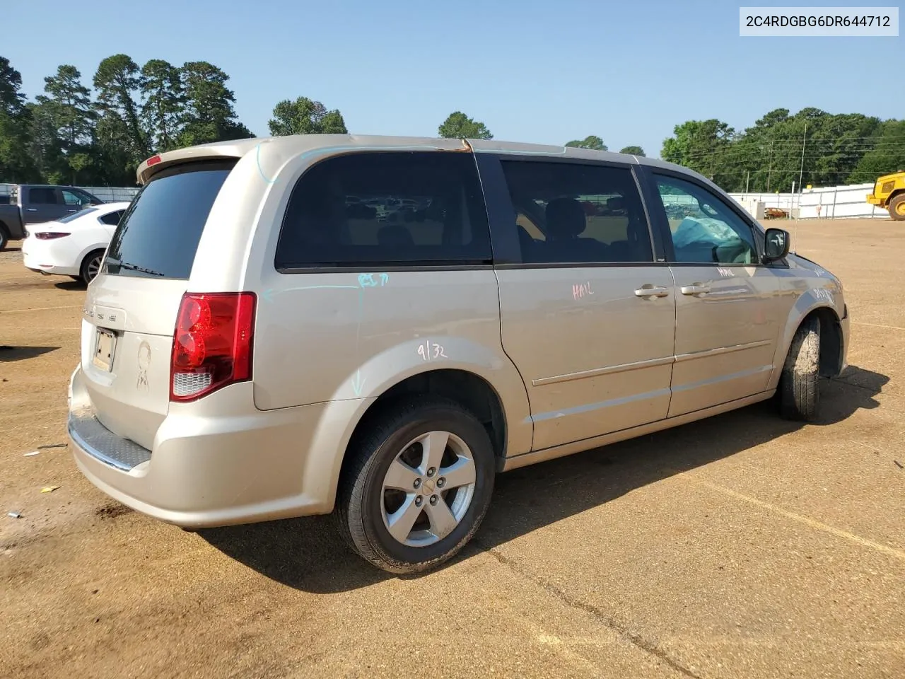 2013 Dodge Grand Caravan Se VIN: 2C4RDGBG6DR644712 Lot: 66963134