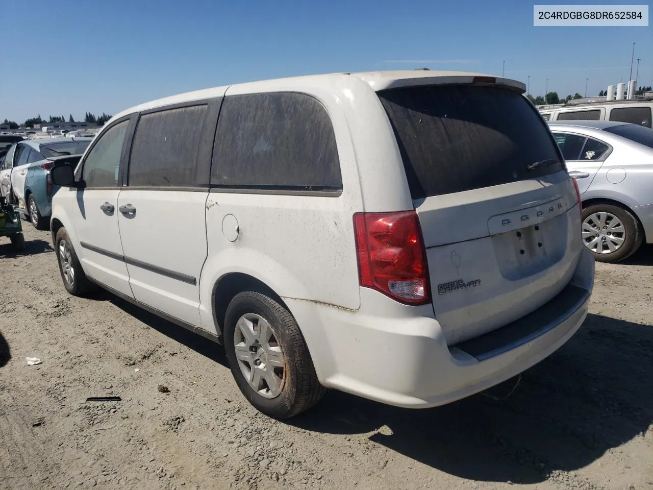 2C4RDGBG8DR652584 2013 Dodge Grand Caravan Se