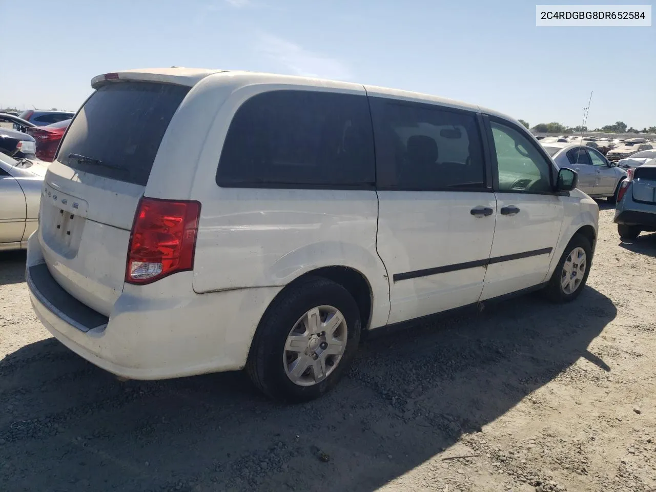 2013 Dodge Grand Caravan Se VIN: 2C4RDGBG8DR652584 Lot: 67210574