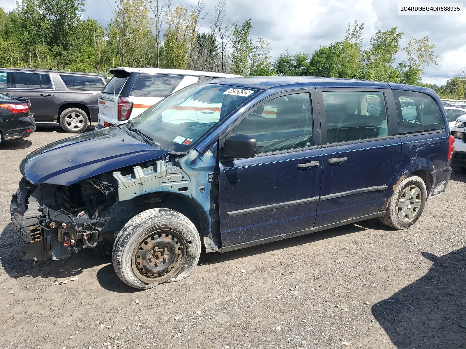 2C4RDGBG4DR688935 2013 Dodge Grand Caravan Se