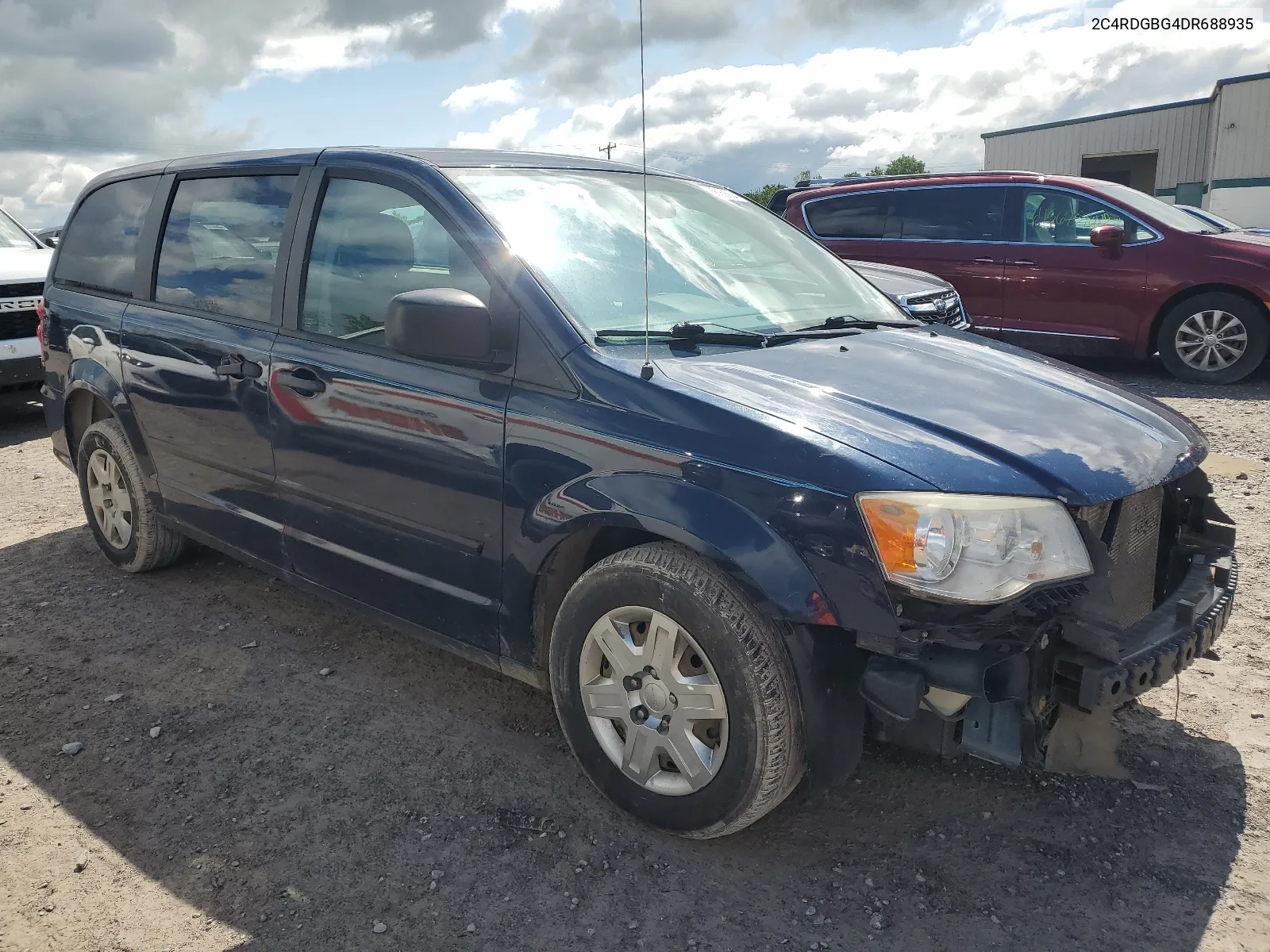 2C4RDGBG4DR688935 2013 Dodge Grand Caravan Se