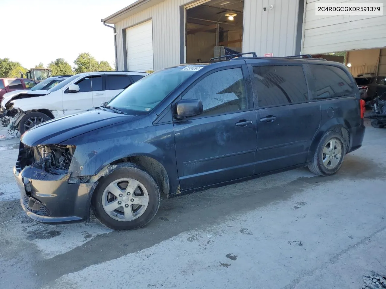 2013 Dodge Grand Caravan Sxt VIN: 2C4RDGCGXDR591379 Lot: 68584294