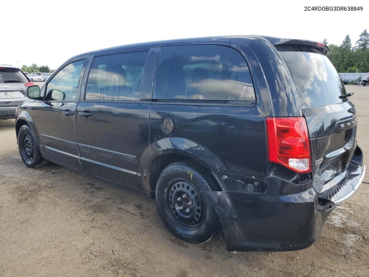 2C4RDGBG3DR638849 2013 Dodge Grand Caravan Se