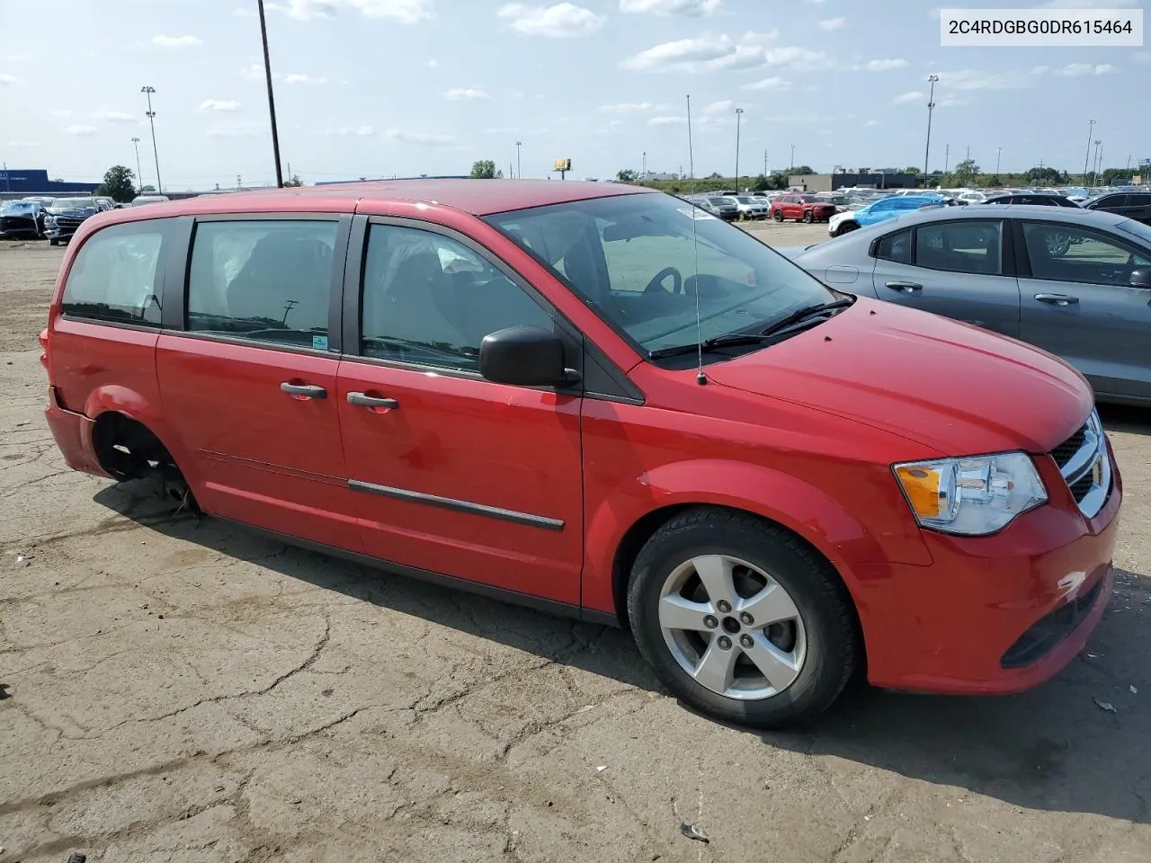 2C4RDGBG0DR615464 2013 Dodge Grand Caravan Se