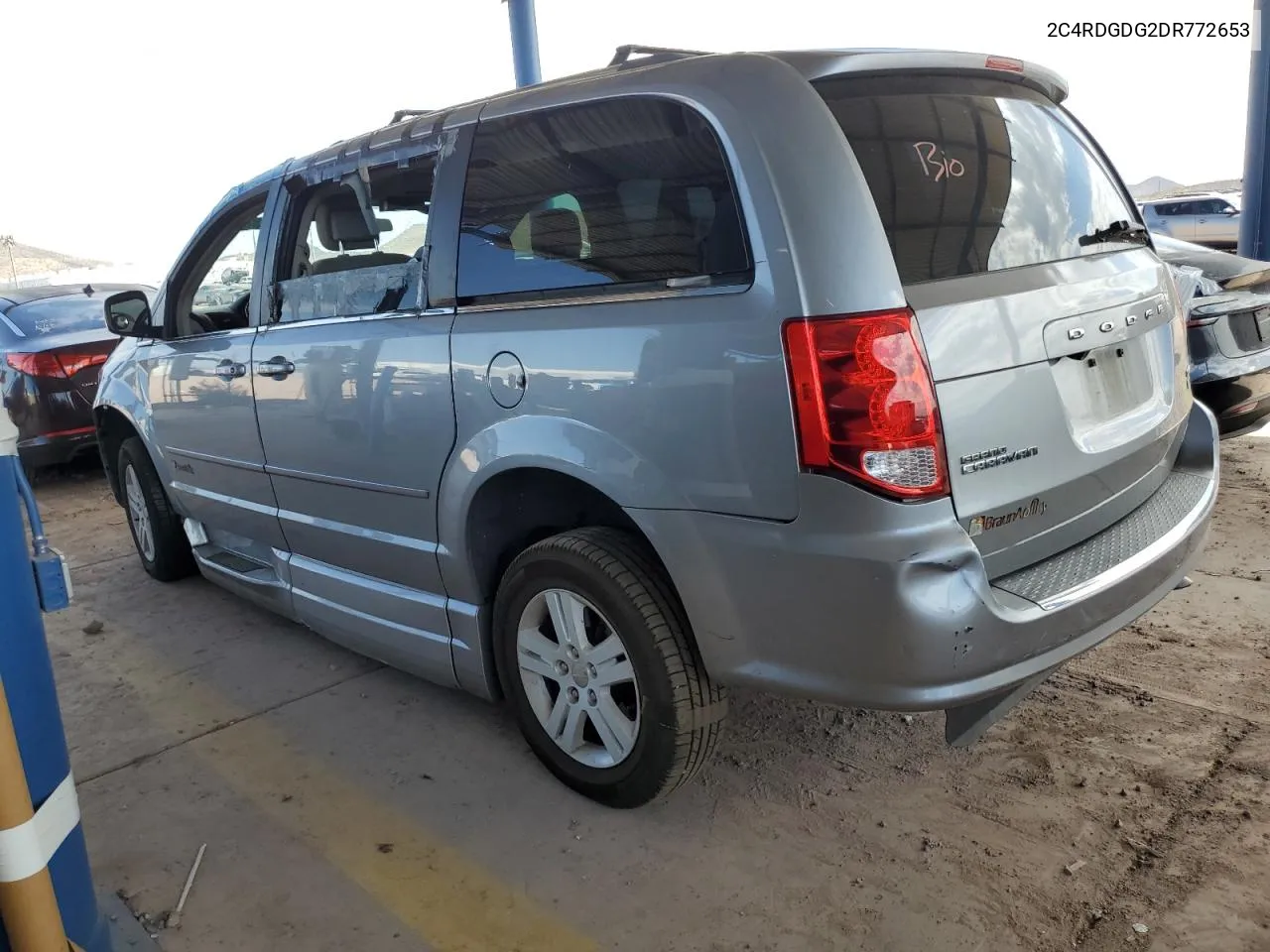 2013 Dodge Grand Caravan Crew VIN: 2C4RDGDG2DR772653 Lot: 69252674