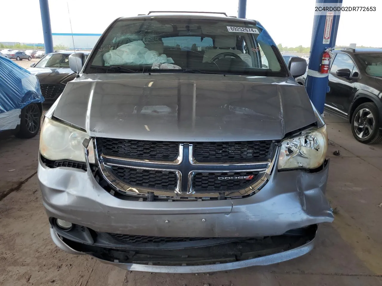 2C4RDGDG2DR772653 2013 Dodge Grand Caravan Crew