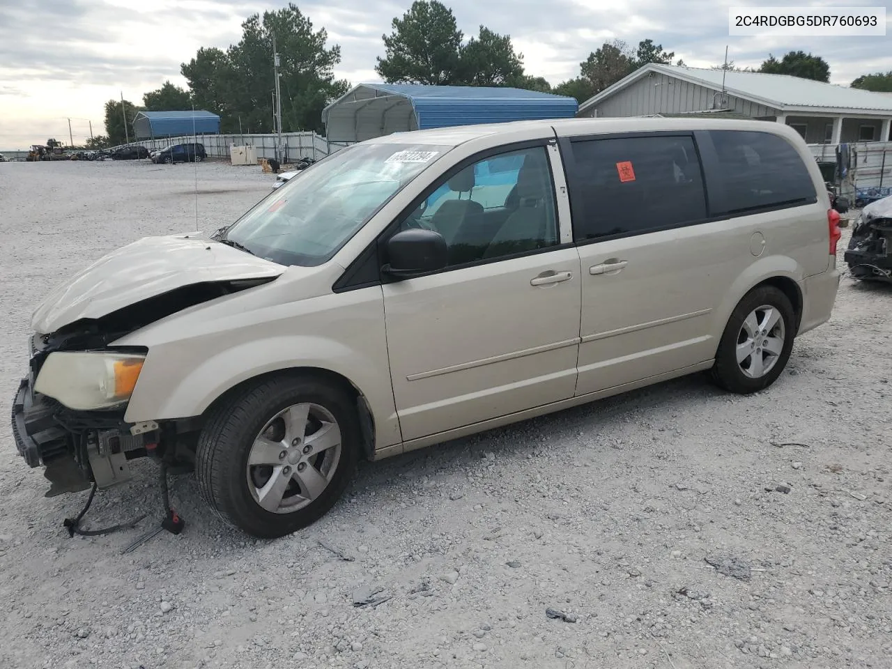 2C4RDGBG5DR760693 2013 Dodge Grand Caravan Se