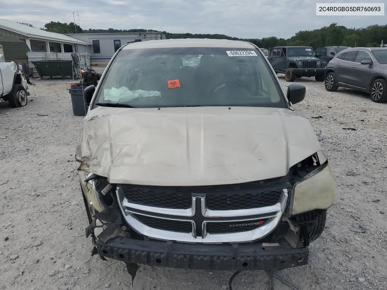 2C4RDGBG5DR760693 2013 Dodge Grand Caravan Se