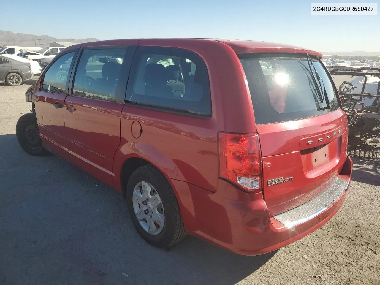 2013 Dodge Grand Caravan Se VIN: 2C4RDGBG0DR680427 Lot: 69854783