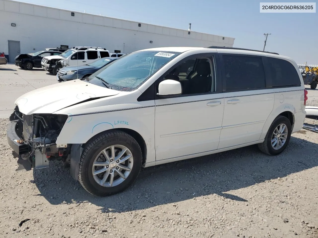 2C4RDGCG6DR636205 2013 Dodge Grand Caravan Sxt