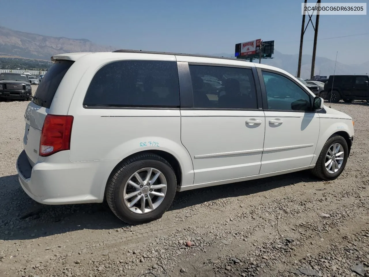 2013 Dodge Grand Caravan Sxt VIN: 2C4RDGCG6DR636205 Lot: 69869954