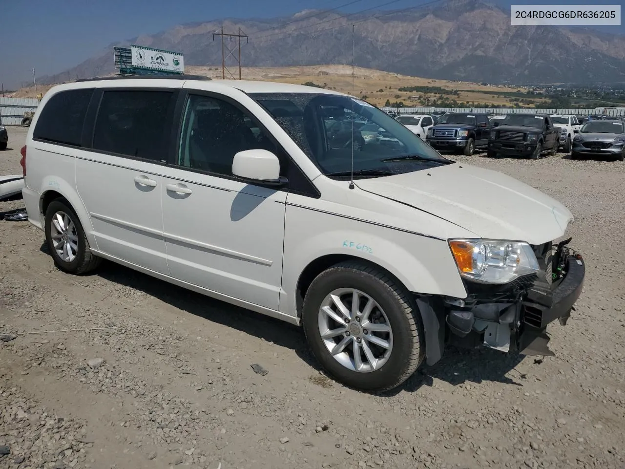 2013 Dodge Grand Caravan Sxt VIN: 2C4RDGCG6DR636205 Lot: 69869954