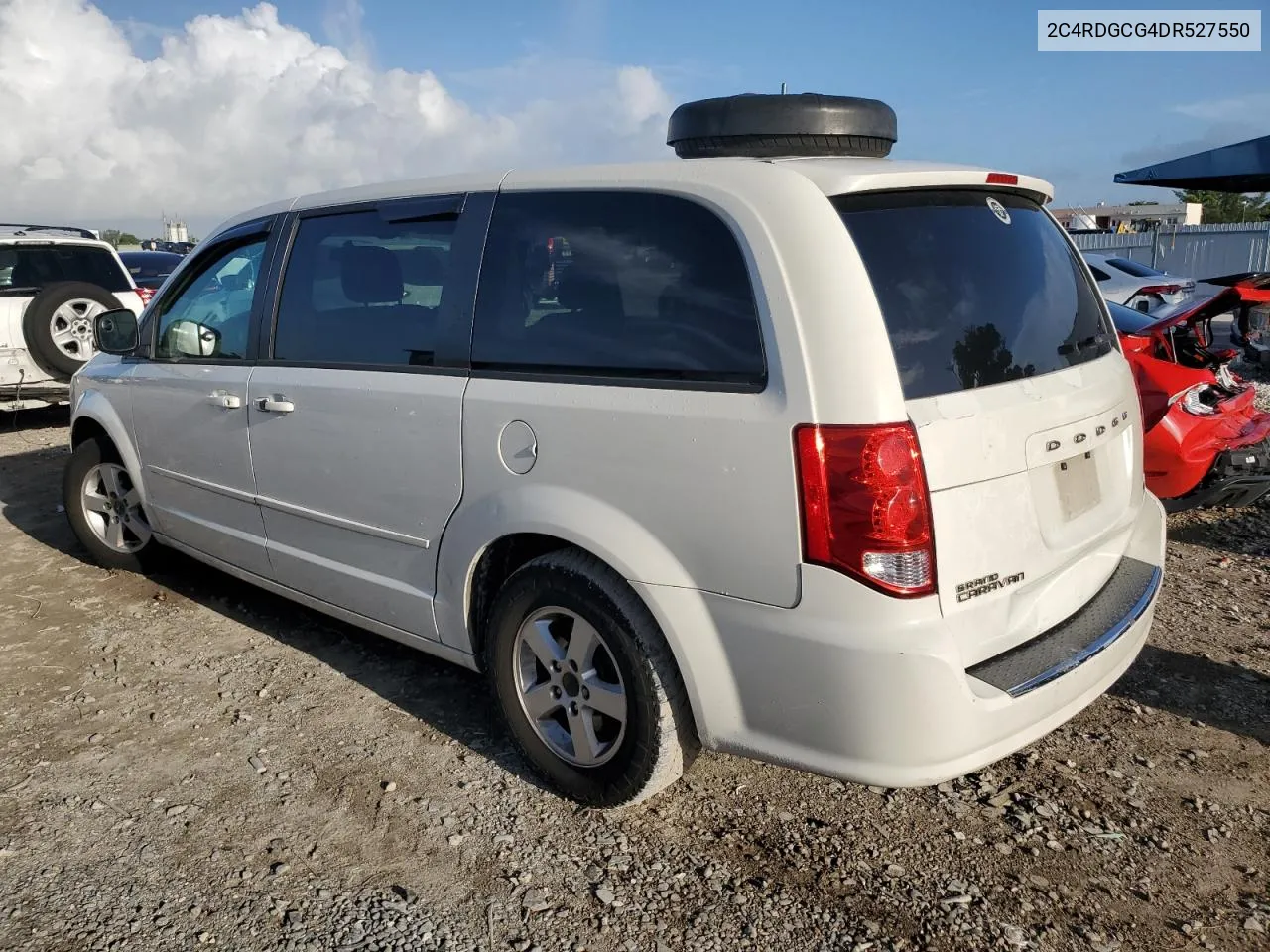 2013 Dodge Grand Caravan Sxt VIN: 2C4RDGCG4DR527550 Lot: 70086564