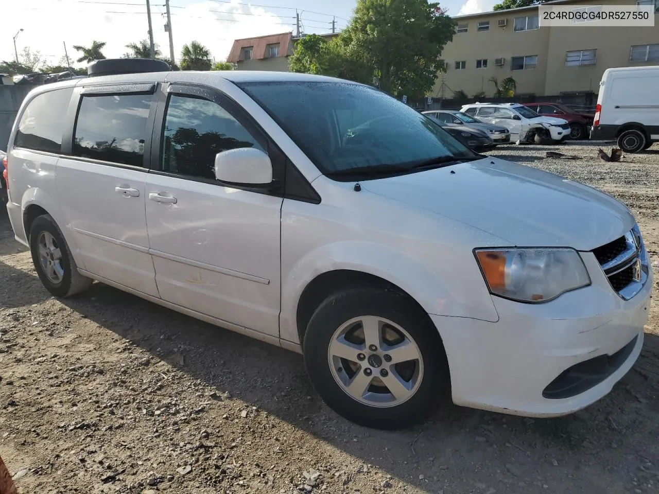 2013 Dodge Grand Caravan Sxt VIN: 2C4RDGCG4DR527550 Lot: 70086564