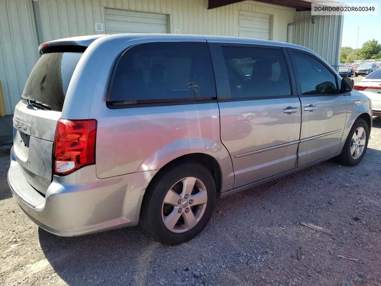 2013 Dodge Grand Caravan Se VIN: 2C4RDGBG2DR600349 Lot: 70206454