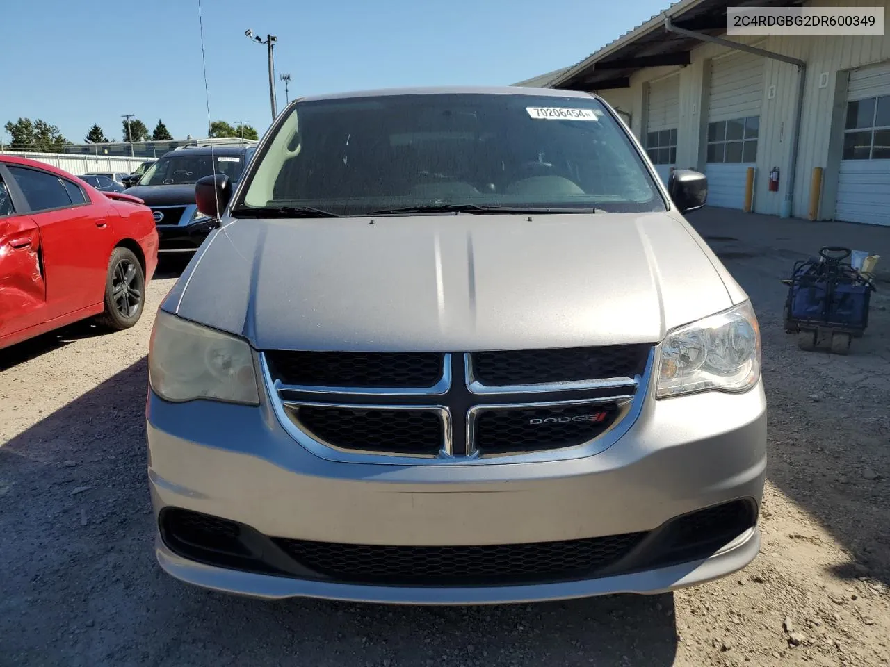 2013 Dodge Grand Caravan Se VIN: 2C4RDGBG2DR600349 Lot: 70206454