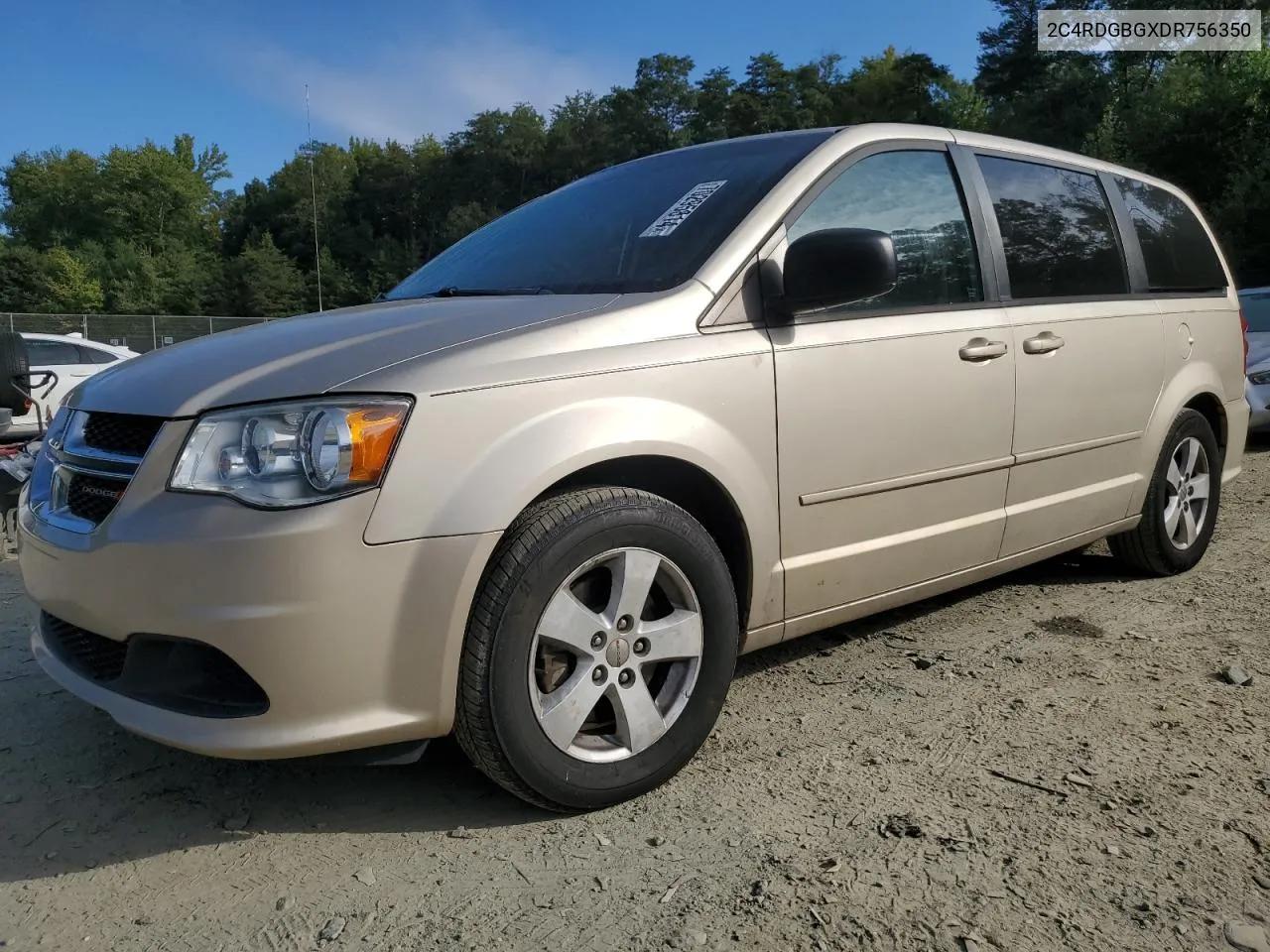 2013 Dodge Grand Caravan Se VIN: 2C4RDGBGXDR756350 Lot: 70295814