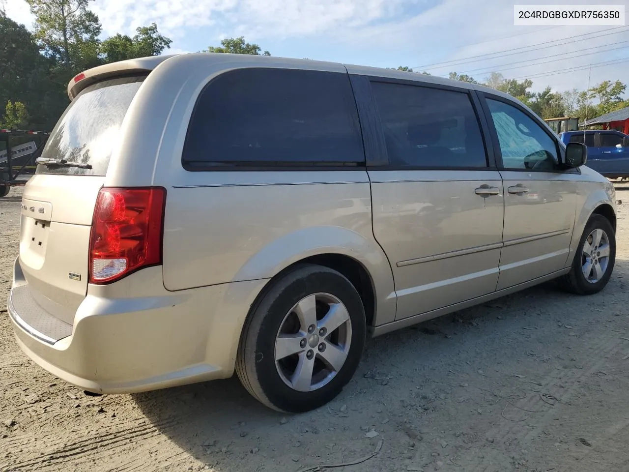 2013 Dodge Grand Caravan Se VIN: 2C4RDGBGXDR756350 Lot: 70295814