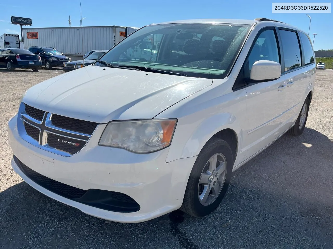 2013 Dodge Grand Caravan Sxt VIN: 2C4RDGCG3DR522520 Lot: 70367604