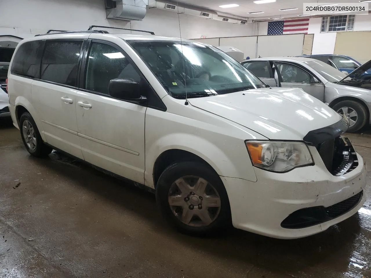 2013 Dodge Grand Caravan Se VIN: 2C4RDGBG7DR500134 Lot: 70860214