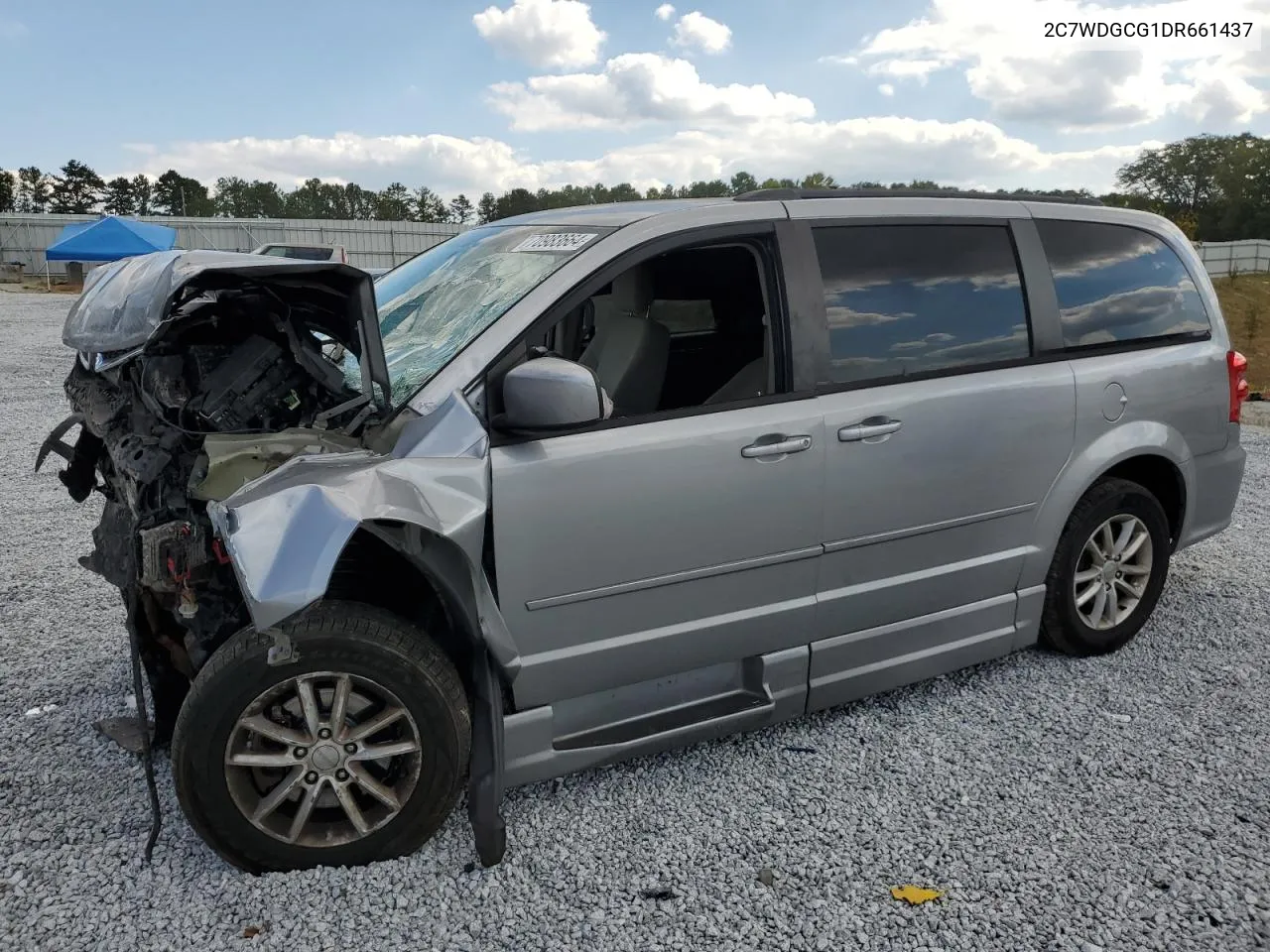 2013 Dodge Grand Caravan Sxt VIN: 2C7WDGCG1DR661437 Lot: 70983664