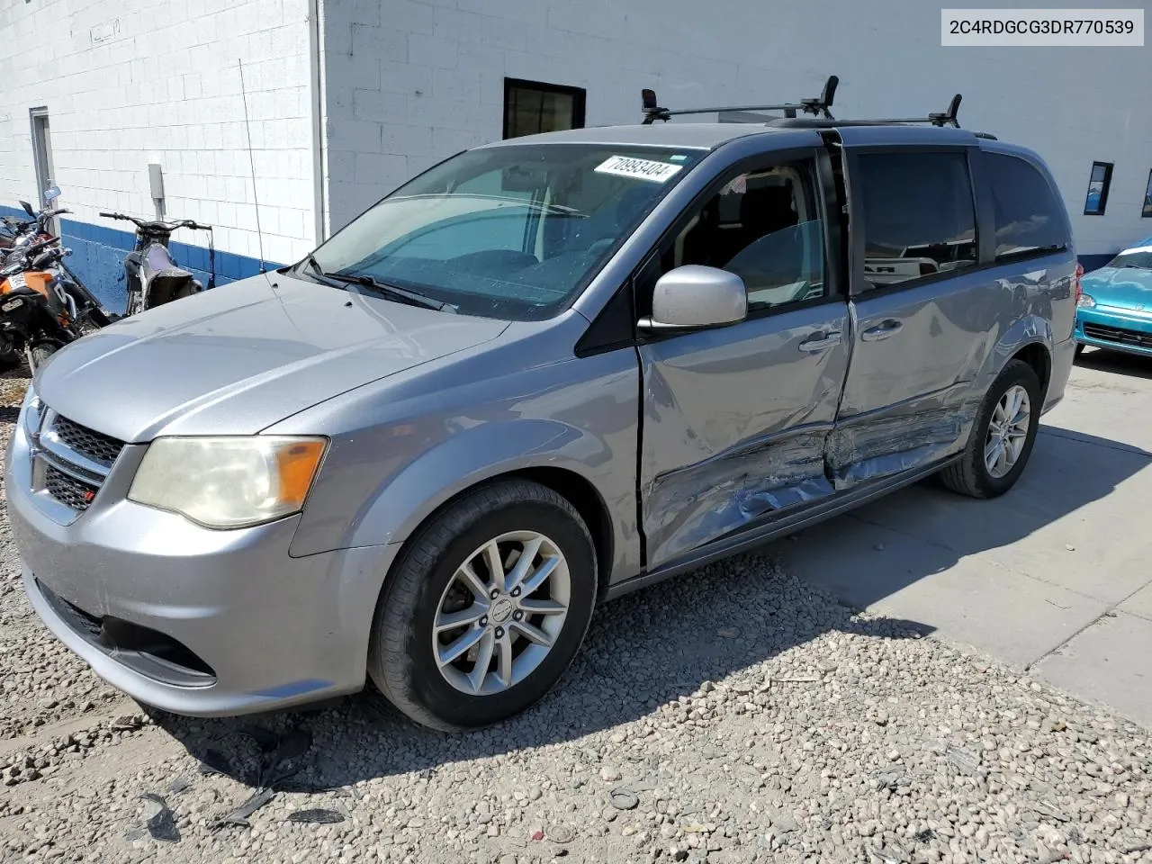 2C4RDGCG3DR770539 2013 Dodge Grand Caravan Sxt