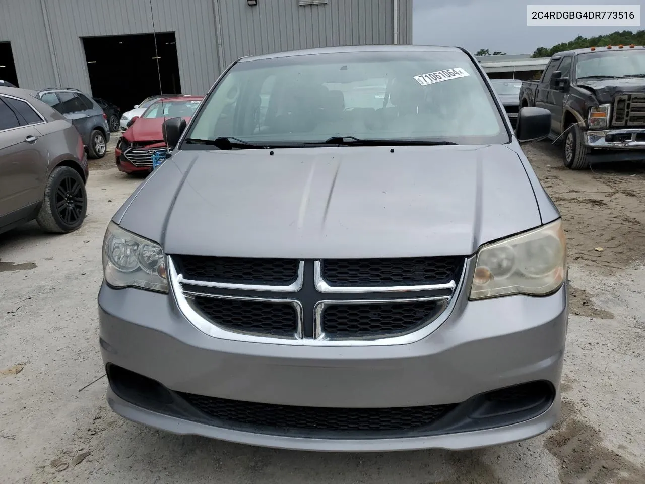 2013 Dodge Grand Caravan Se VIN: 2C4RDGBG4DR773516 Lot: 71061064