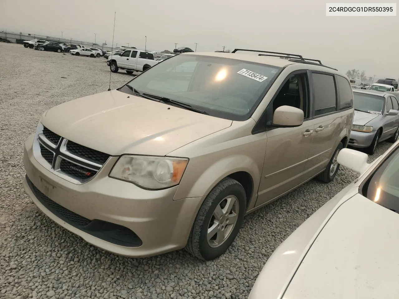 2013 Dodge Grand Caravan Sxt VIN: 2C4RDGCG1DR550395 Lot: 71135474