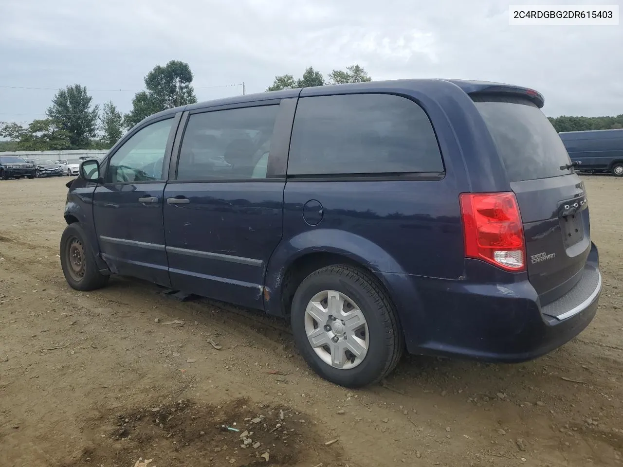 2013 Dodge Grand Caravan Se VIN: 2C4RDGBG2DR615403 Lot: 71208084