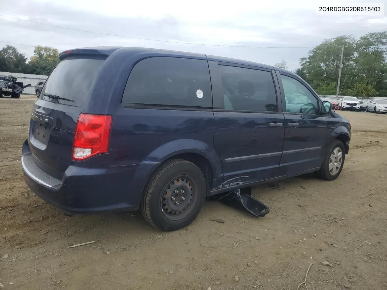 2C4RDGBG2DR615403 2013 Dodge Grand Caravan Se