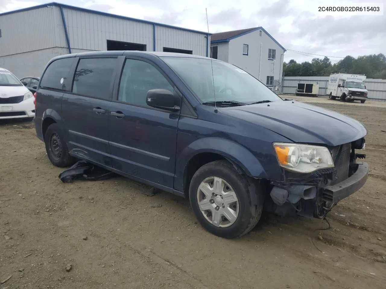 2013 Dodge Grand Caravan Se VIN: 2C4RDGBG2DR615403 Lot: 71208084