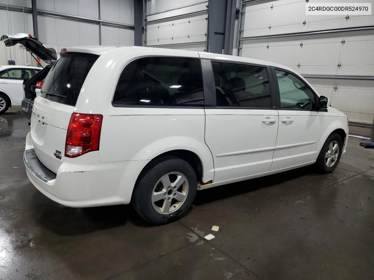 2013 Dodge Grand Caravan Sxt VIN: 2C4RDGCG0DR524970 Lot: 71293914