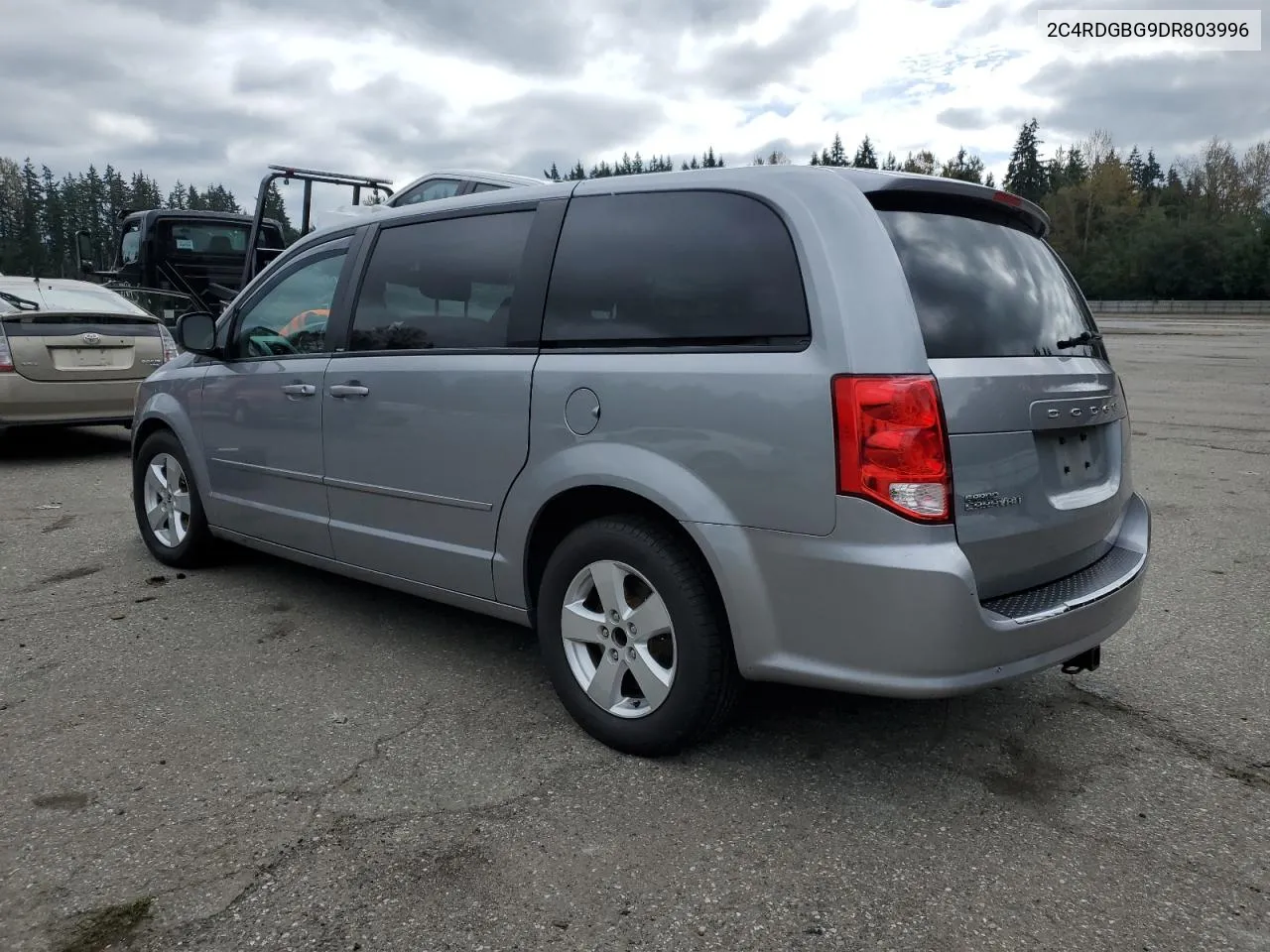 2013 Dodge Grand Caravan Se VIN: 2C4RDGBG9DR803996 Lot: 71836114