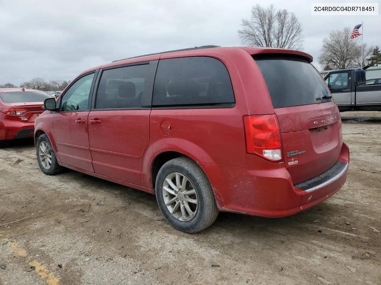 2013 Dodge Grand Caravan Sxt VIN: 2C4RDGCG4DR718451 Lot: 80368763