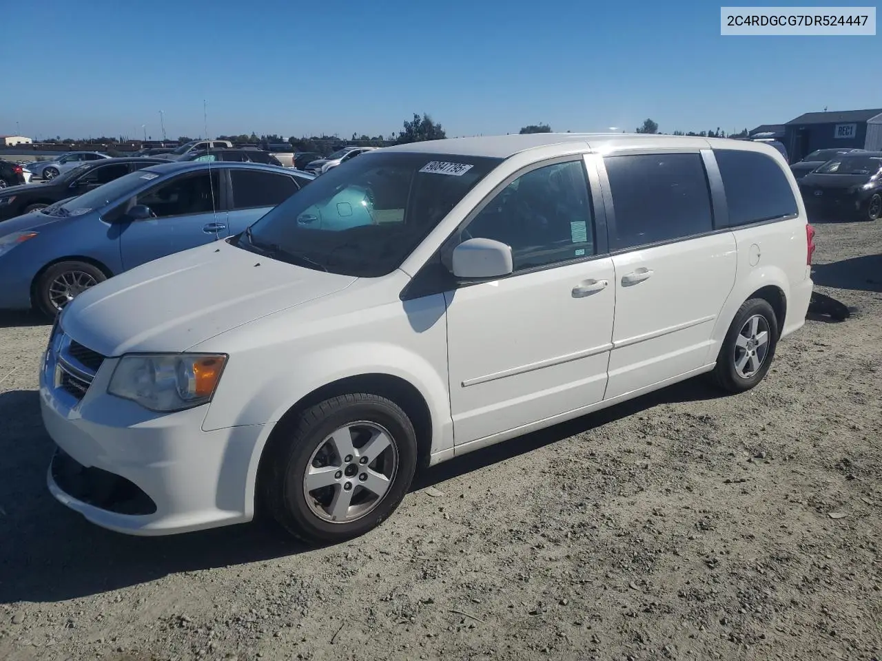 2C4RDGCG7DR524447 2013 Dodge Grand Caravan Sxt