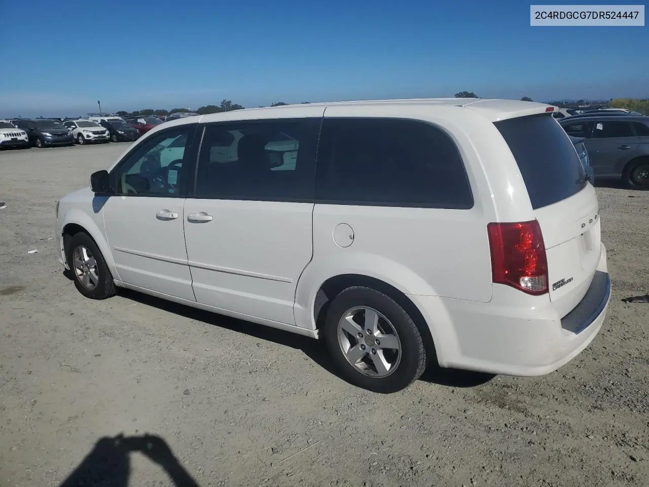 2C4RDGCG7DR524447 2013 Dodge Grand Caravan Sxt