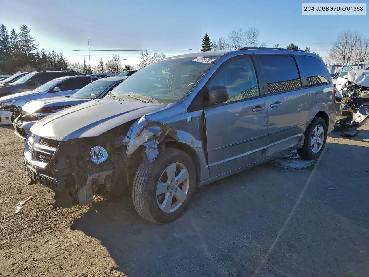 2C4RDGBG7DR701368 2013 Dodge Grand Caravan Se