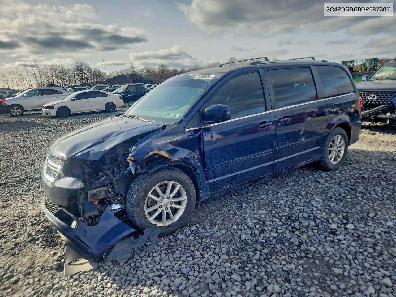 2C4RDGDG0DR587307 2013 Dodge Grand Caravan Crew