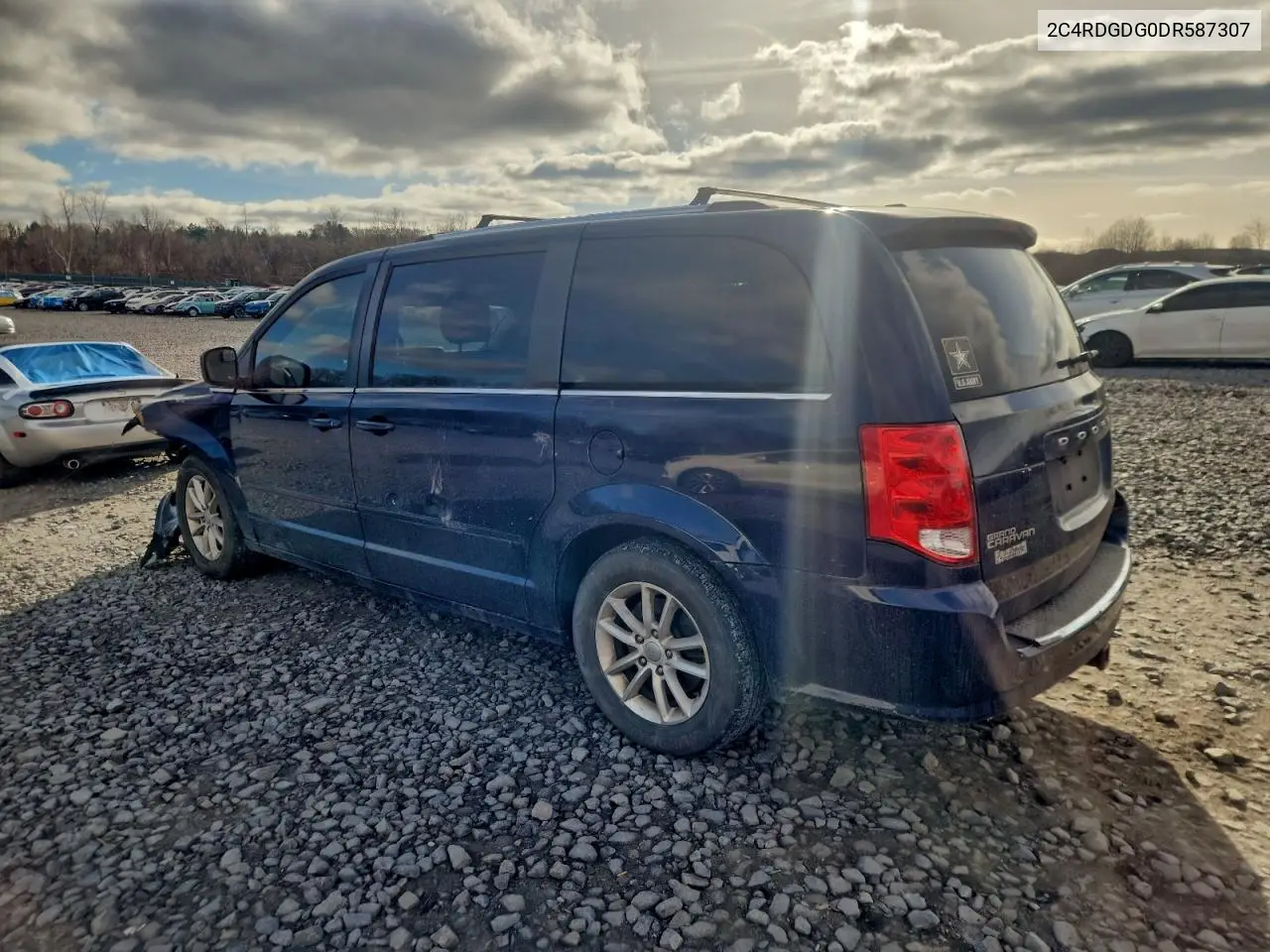 2C4RDGDG0DR587307 2013 Dodge Grand Caravan Crew