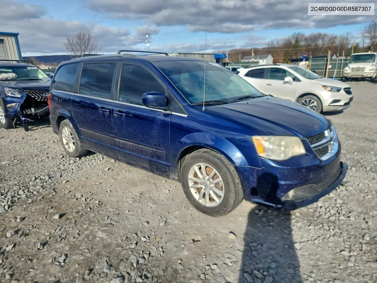 2C4RDGDG0DR587307 2013 Dodge Grand Caravan Crew