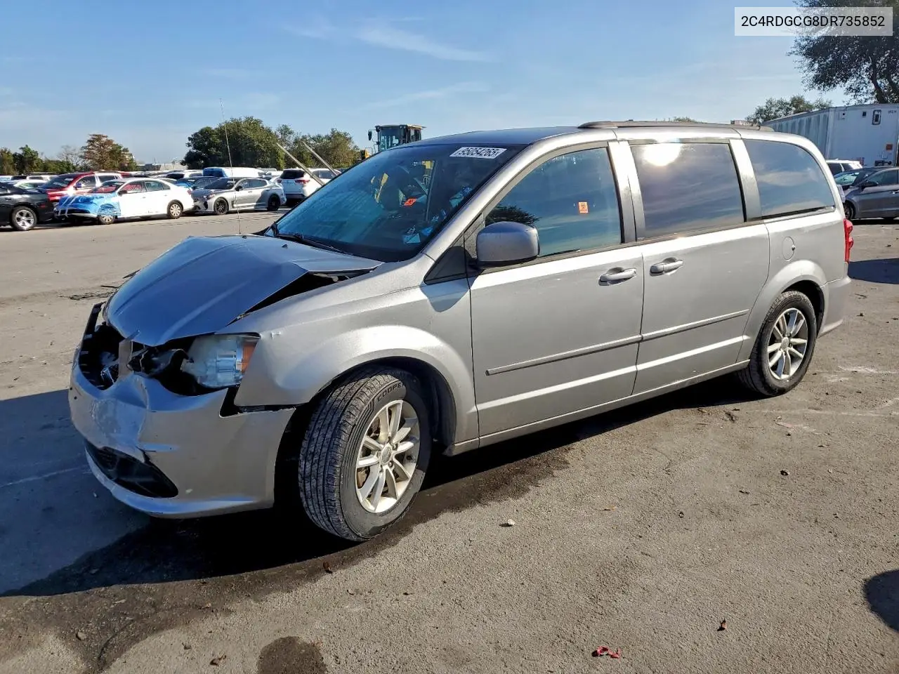 2C4RDGCG8DR735852 2013 Dodge Grand Caravan Sxt