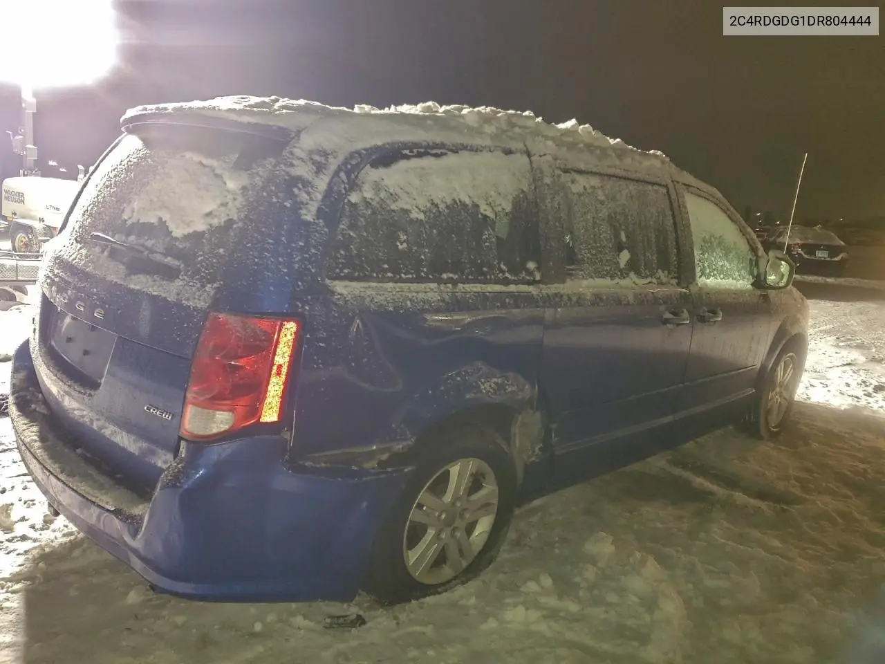 2C4RDGDG1DR804444 2013 Dodge Grand Caravan Crew