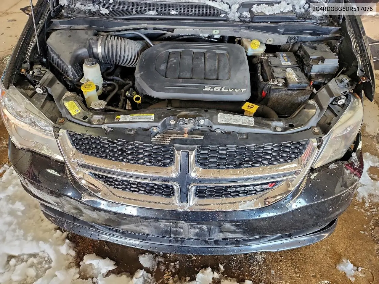 2C4RDGBG5DR517076 2013 Dodge Grand Caravan Se