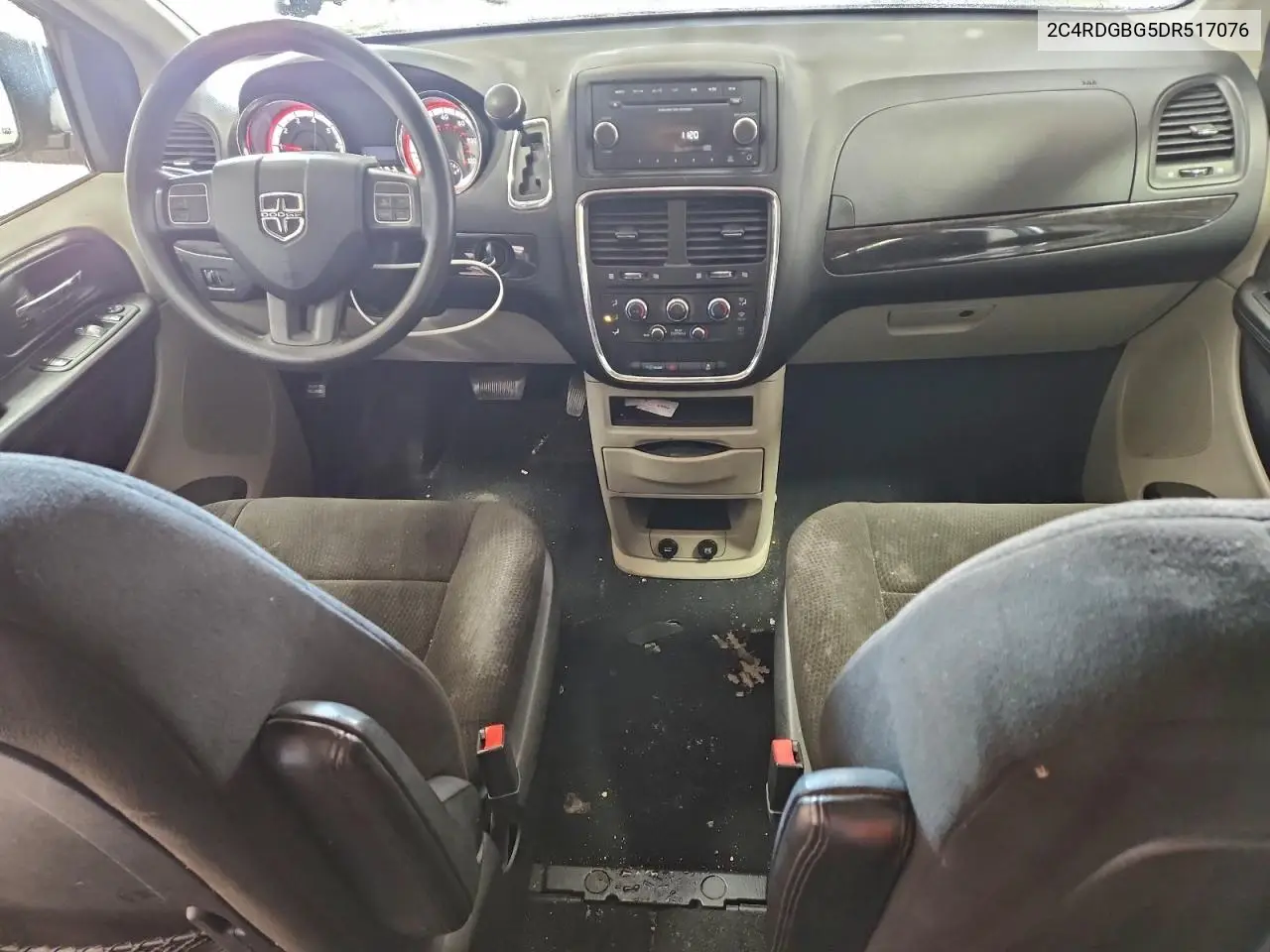 2C4RDGBG5DR517076 2013 Dodge Grand Caravan Se