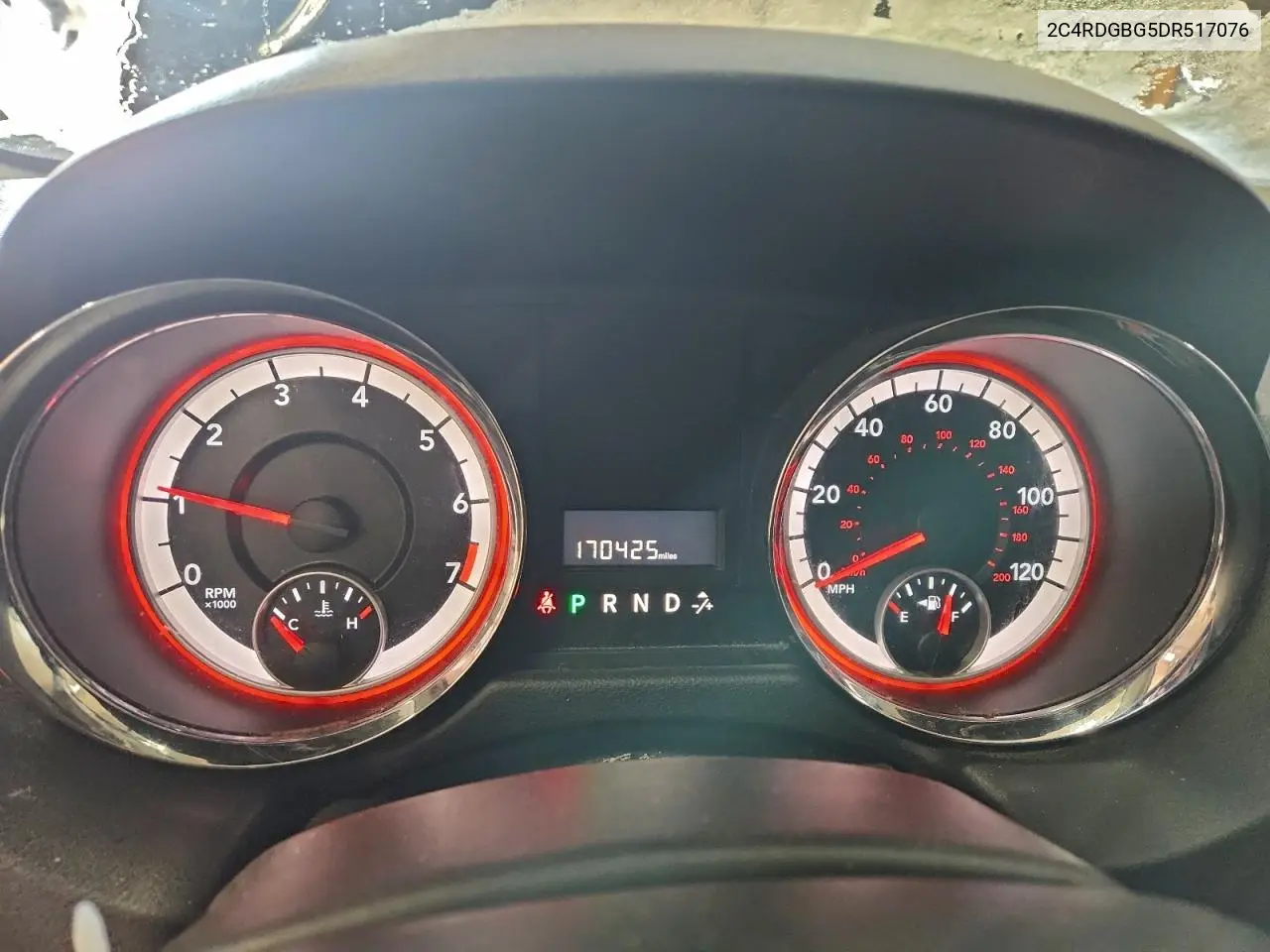 2C4RDGBG5DR517076 2013 Dodge Grand Caravan Se