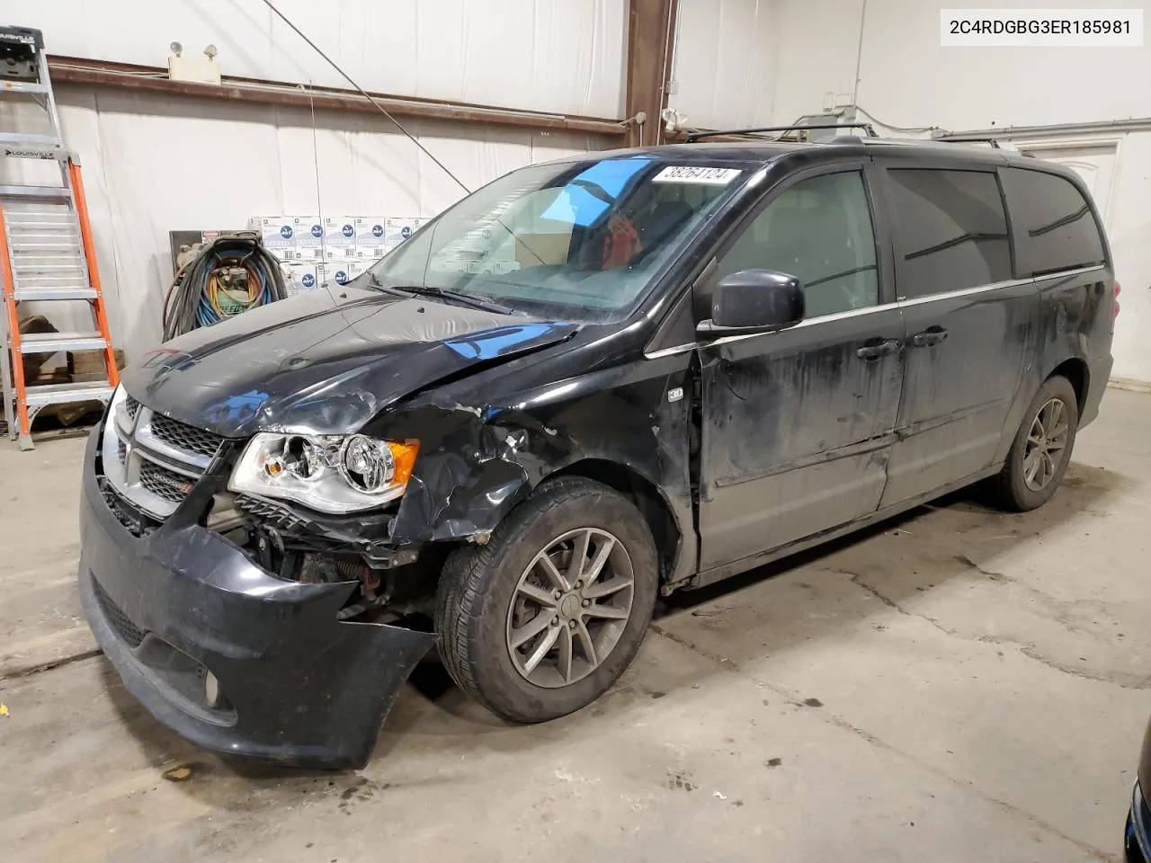 2014 Dodge Grand Caravan Se VIN: 2C4RDGBG3ER185981 Lot: 38264124